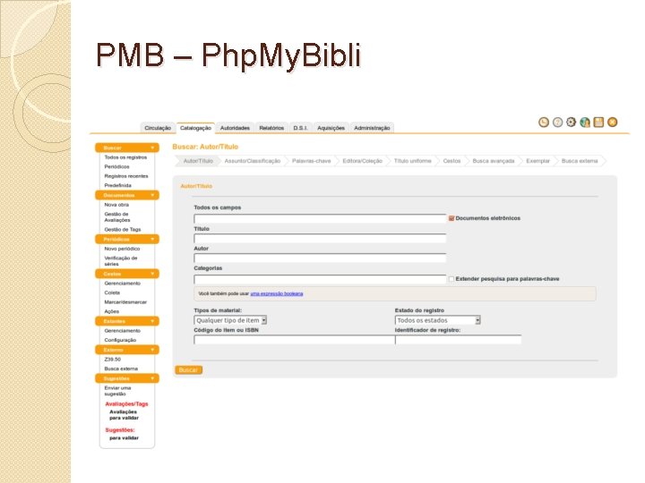 PMB – Php. My. Bibli 