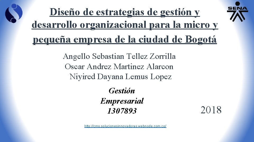 Diseño de estrategias de gestión y desarrollo organizacional para la micro y pequeña empresa