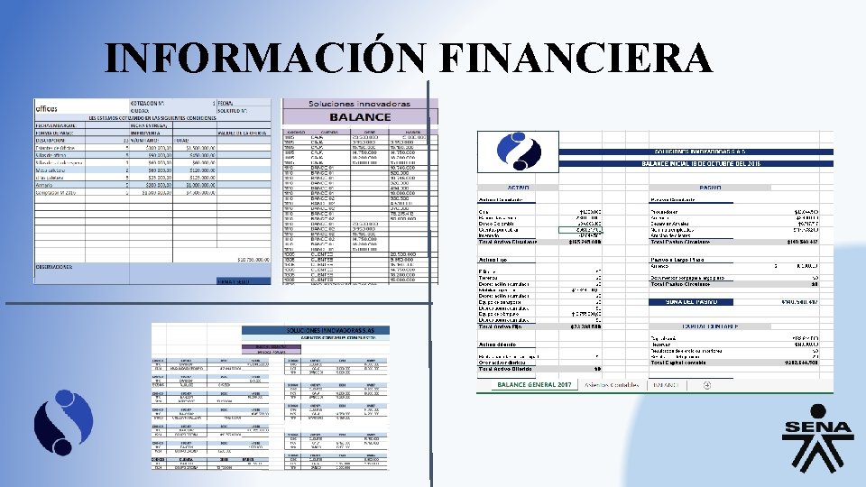 INFORMACIÓN FINANCIERA 
