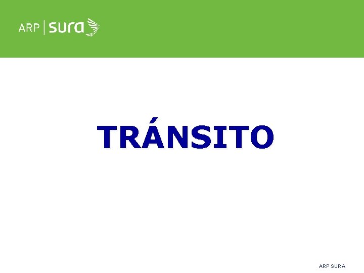 TRÁNSITO ARP SURA 