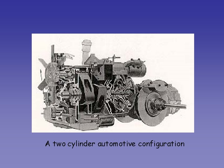 A two cylinder automotive configuration 