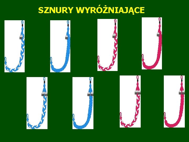 SZNURY WYRÓŻNIAJĄCE 