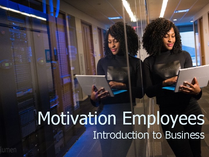 Motivation Employees Introduction to Business 