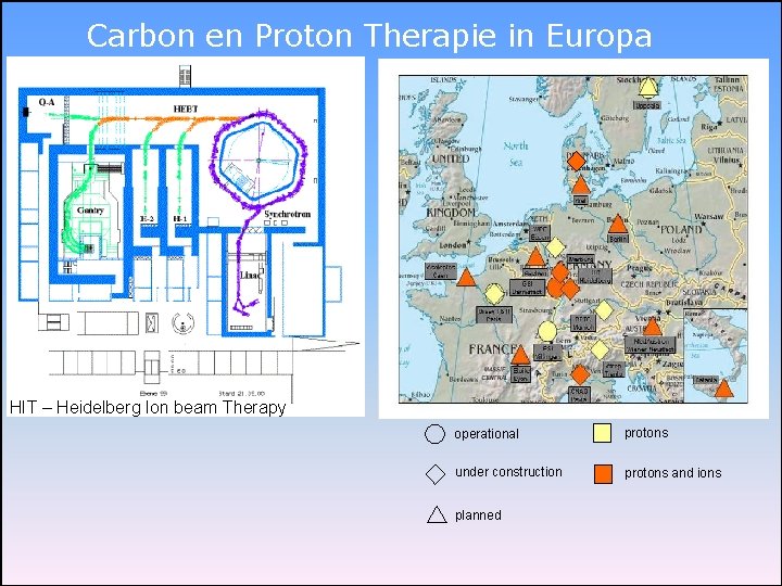 Carbon en Proton Therapie in Europa HIT – Heidelberg Ion beam Therapy operational protons