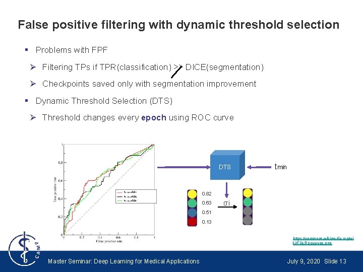 False positive filtering with dynamic threshold selection § Problems with FPF Ø Filtering TPs