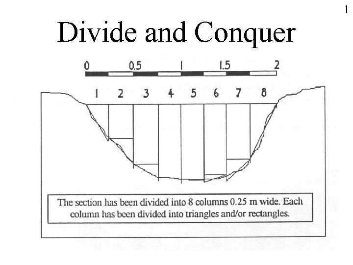 Divide and Conquer 1 