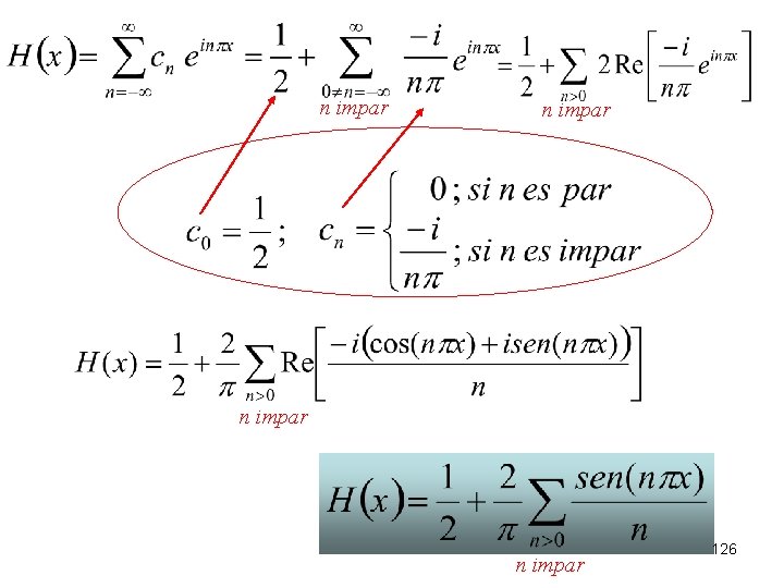 n impar -ip 0 x 0 n impar 126 