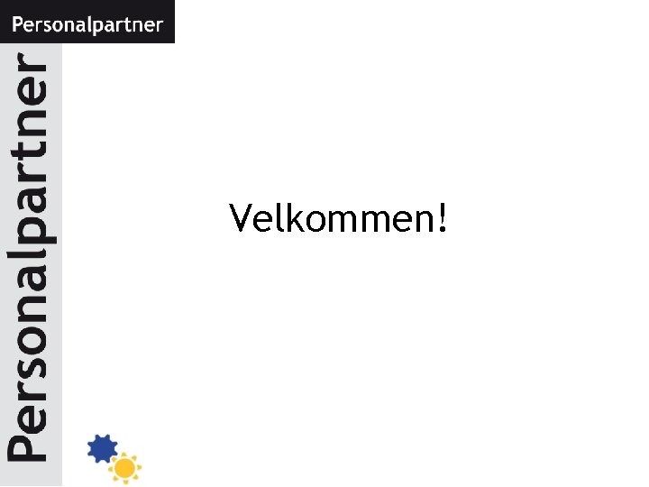 Velkommen! 