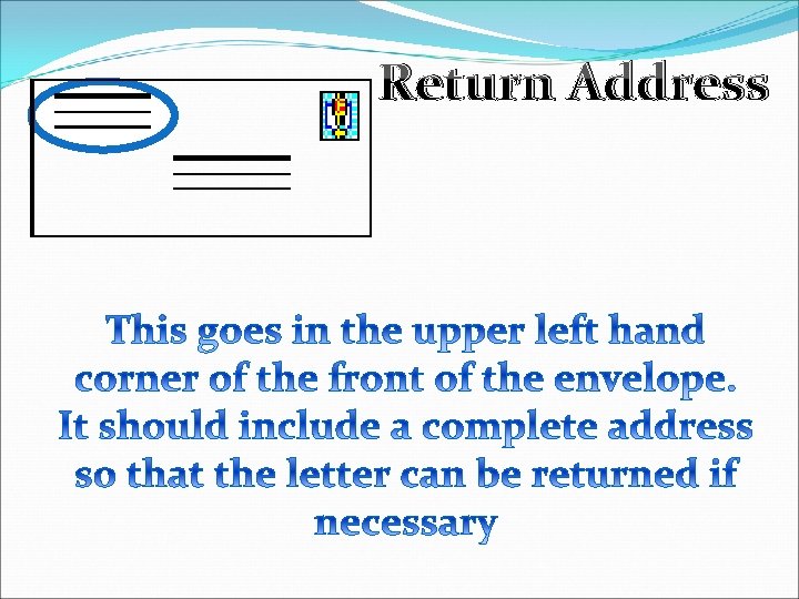 Return Address 
