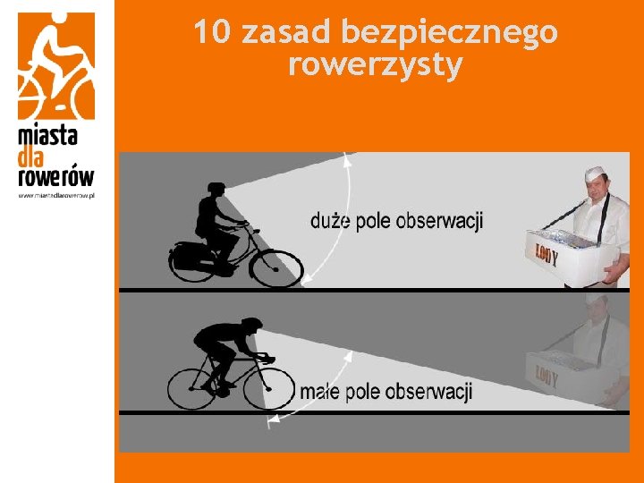 10 zasad bezpiecznego rowerzysty 