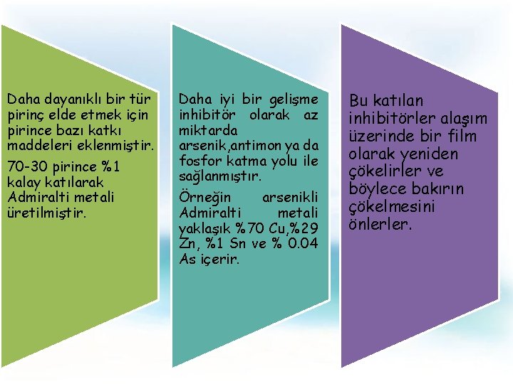 Daha dayanıklı bir tür pirinç elde etmek için pirince bazı katkı maddeleri eklenmiştir. 70