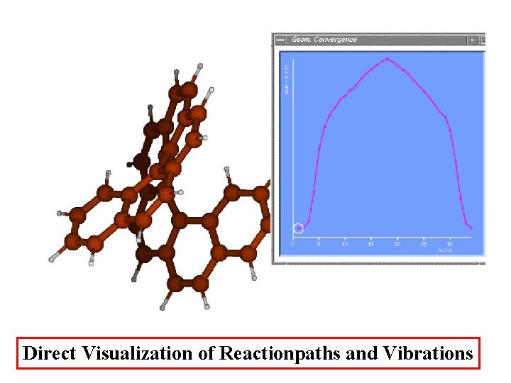 Direct Visualization of Reactionpaths and Vibrations 