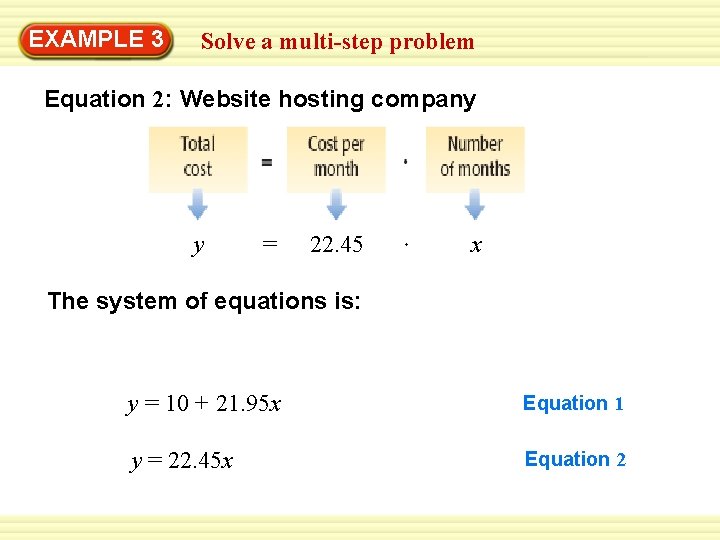 Multi Step Circle Problem EXAMPLE 3 Solve a multistep problem WEBSITES Many