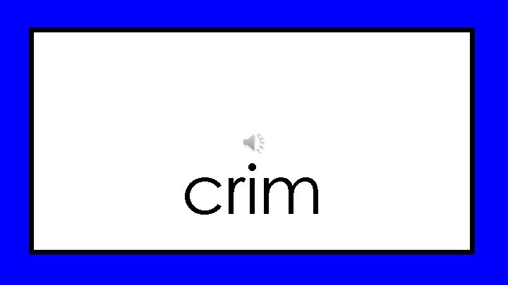 crim 