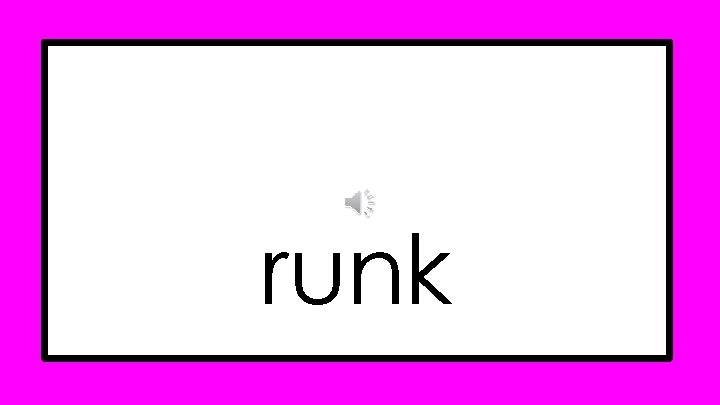 runk 