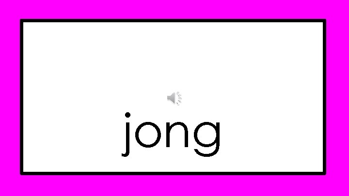 jong 