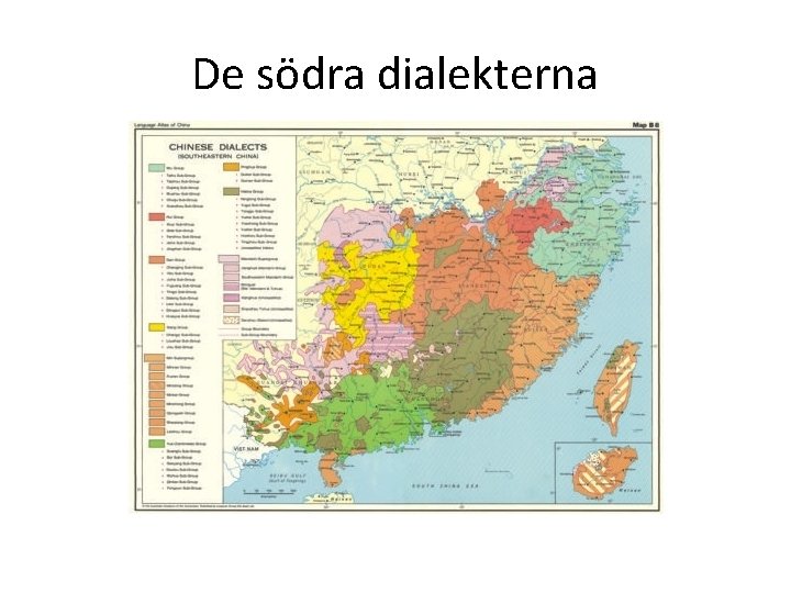 De södra dialekterna 