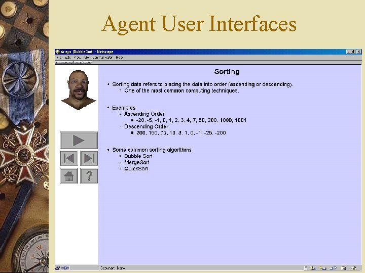 Agent User Interfaces 