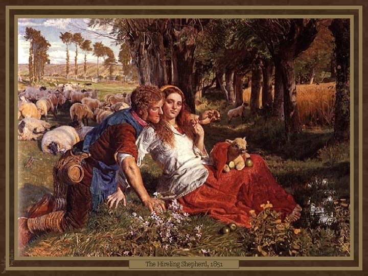 The Hireling Shepherd, 1851 