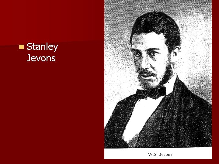 n Stanley Jevons 