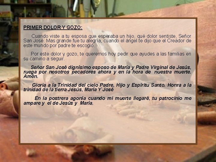 PRIMER DOLOR Y GOZO: Cuando viste a tu esposa que esperaba un hijo, qué
