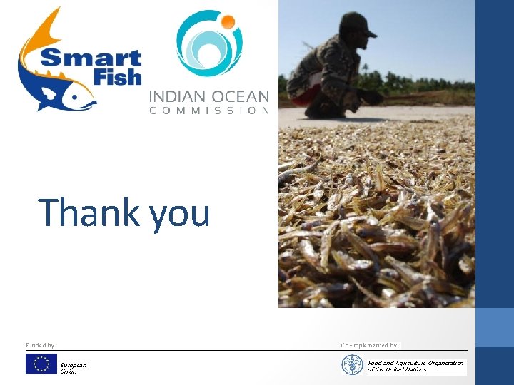 Thank you Funded by Co-implemented by European Union Food and Agriculture Organization of the