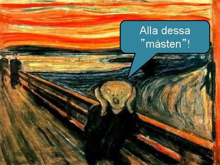 Alla dessa ”måsten”! 44 Alla dessa ”måsten”! 44