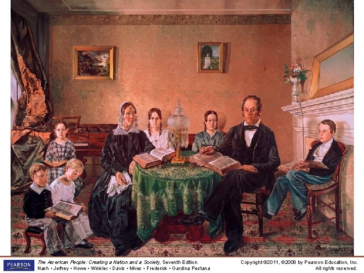Henry Darby, “Reverend John Atwood and His Family, ” 1845 The American People: Creating