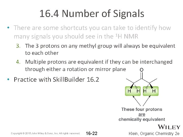 16. 4 Number of Signals • There are some shortcuts you can take to