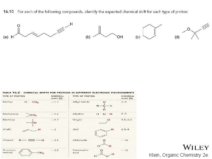 Copyright © 2015 John Wiley & Sons, Inc. All rights reserved. Klein, Organic Chemistry