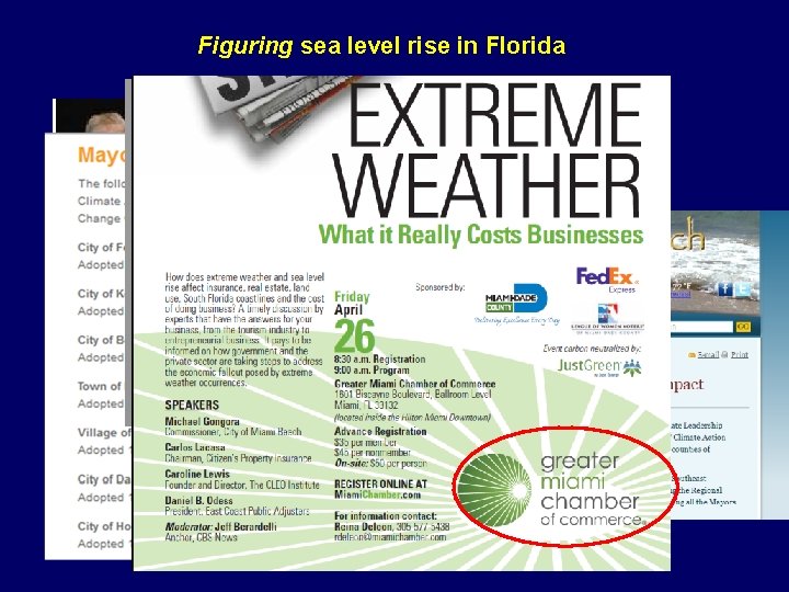 Figuring sea level rise in Florida 