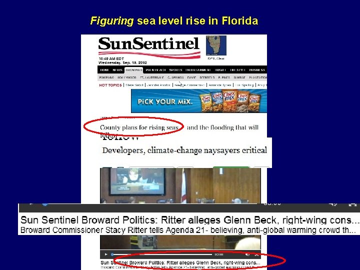 Figuring sea level rise in Florida 