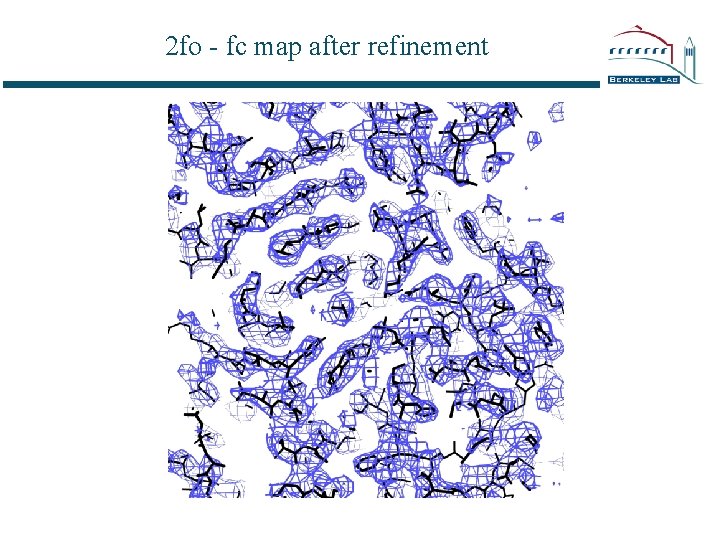 2 fo - fc map after refinement 