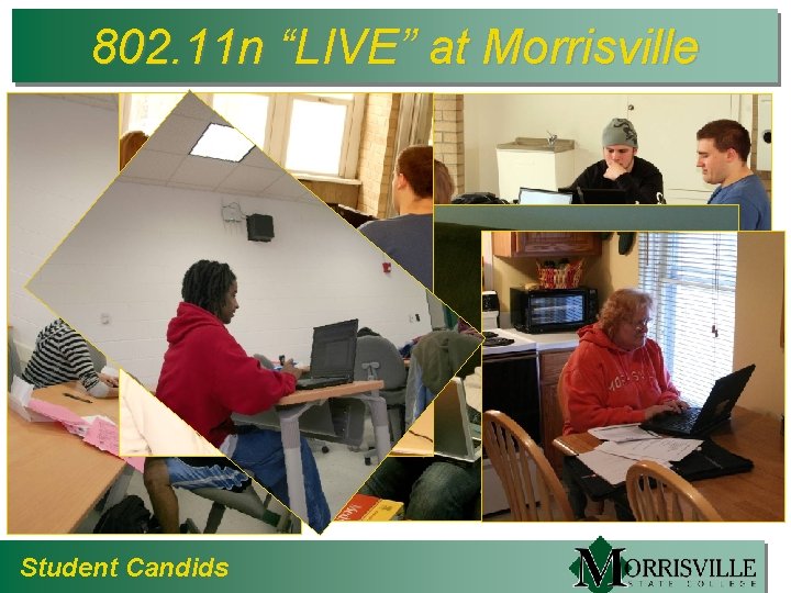 802. 11 n “LIVE” at Morrisville Student Candids 