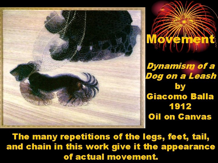 Movement Dynamism of a Dog on a Leash by Giacomo Balla 1912 Oil on