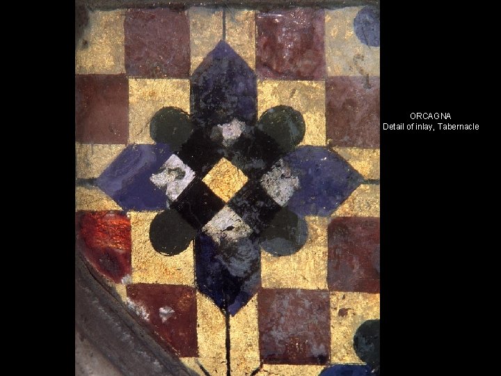 ORCAGNA Detail of inlay, Tabernacle 