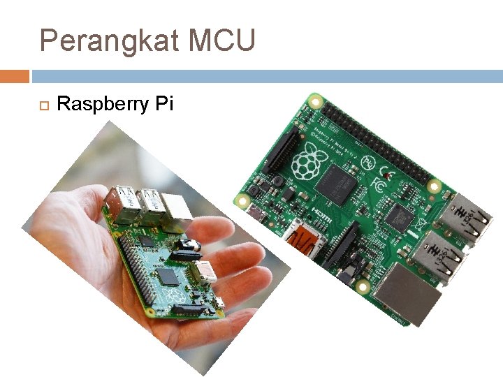 Perangkat MCU Raspberry Pi 
