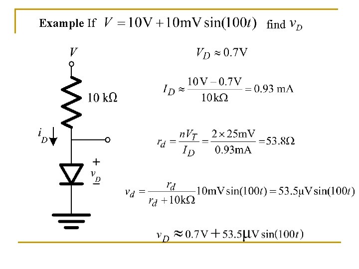 Example If find 