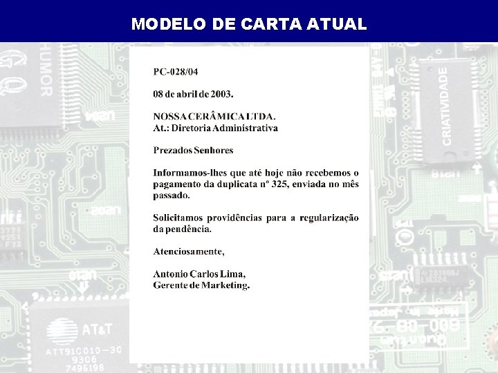 MODELO DE CARTA ATUAL 