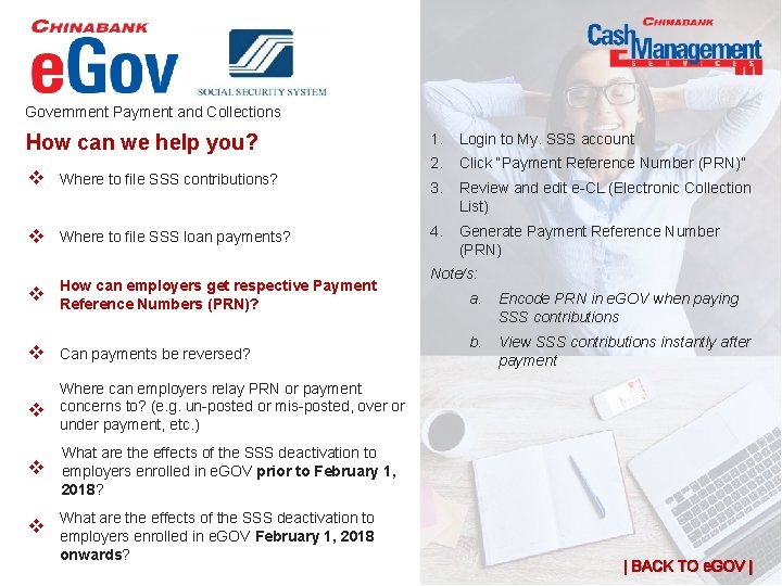 Government Payment and Collections How can we help you? v x. Where to file