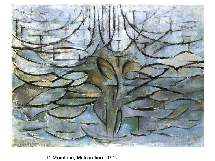 P. Mondrian, Melo in fiore, 1912 