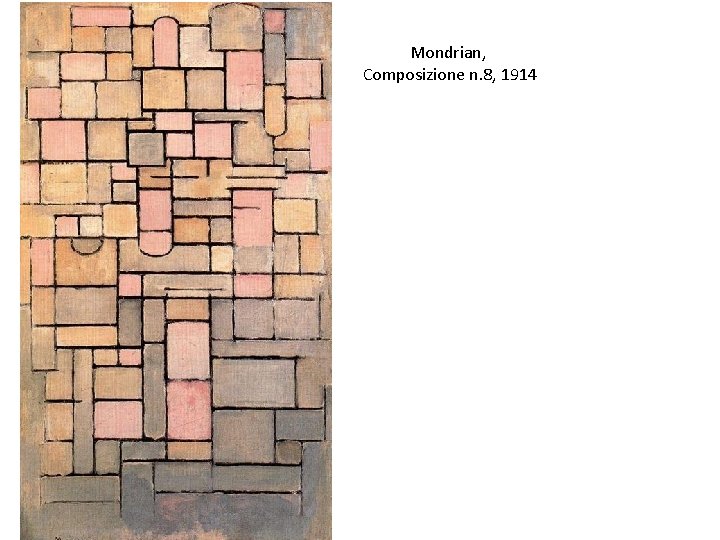 Mondrian, Composizione n. 8, 1914 