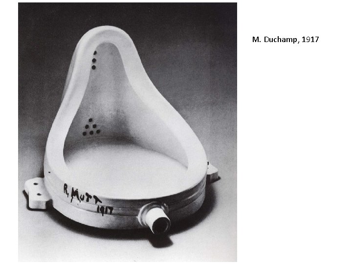 M. Duchamp, 1917 