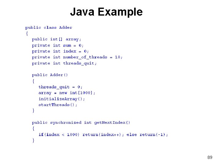 Java Example 89 