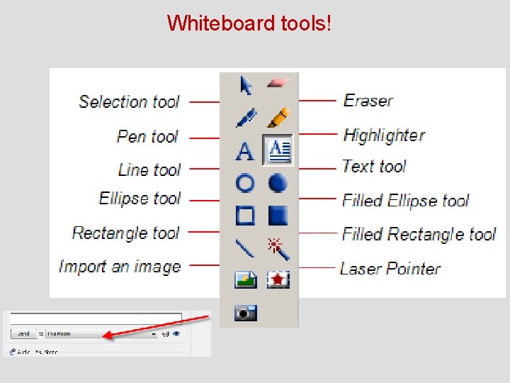 Whiteboard tools! 
