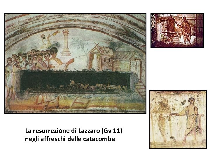 La resurrezione di Lazzaro (Gv 11) negli affreschi delle catacombe 