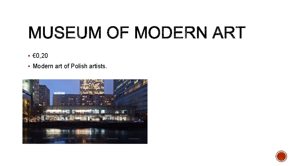 § € 0, 20 § Modern art of Polish artists. § € 0, 20 § Modern art of Polish artists.
