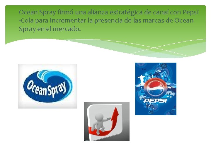  Ocean Spray firmó una alianza estratégica de canal con Pepsi -Cola para incrementar