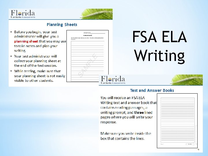 FSA ELA Writing 