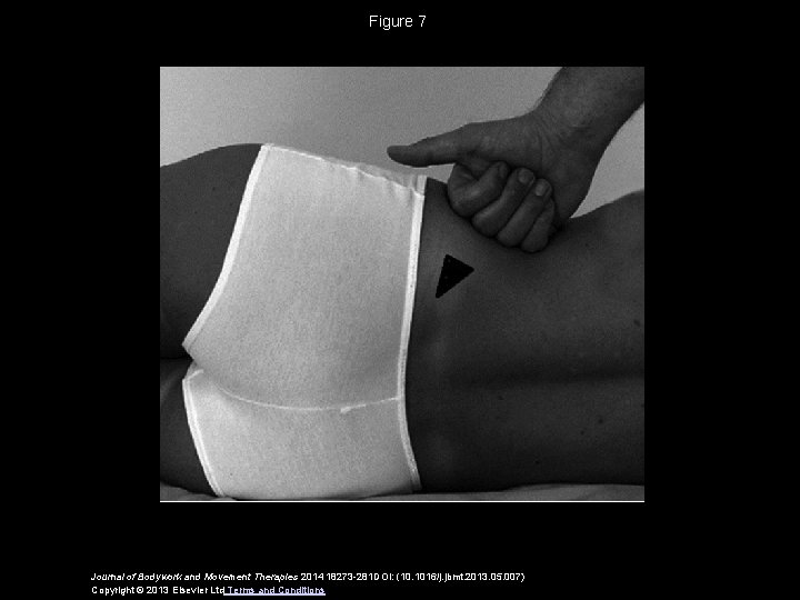 Figure 7 Journal of Bodywork and Movement Therapies 2014 18273 -281 DOI: (10. 1016/j.